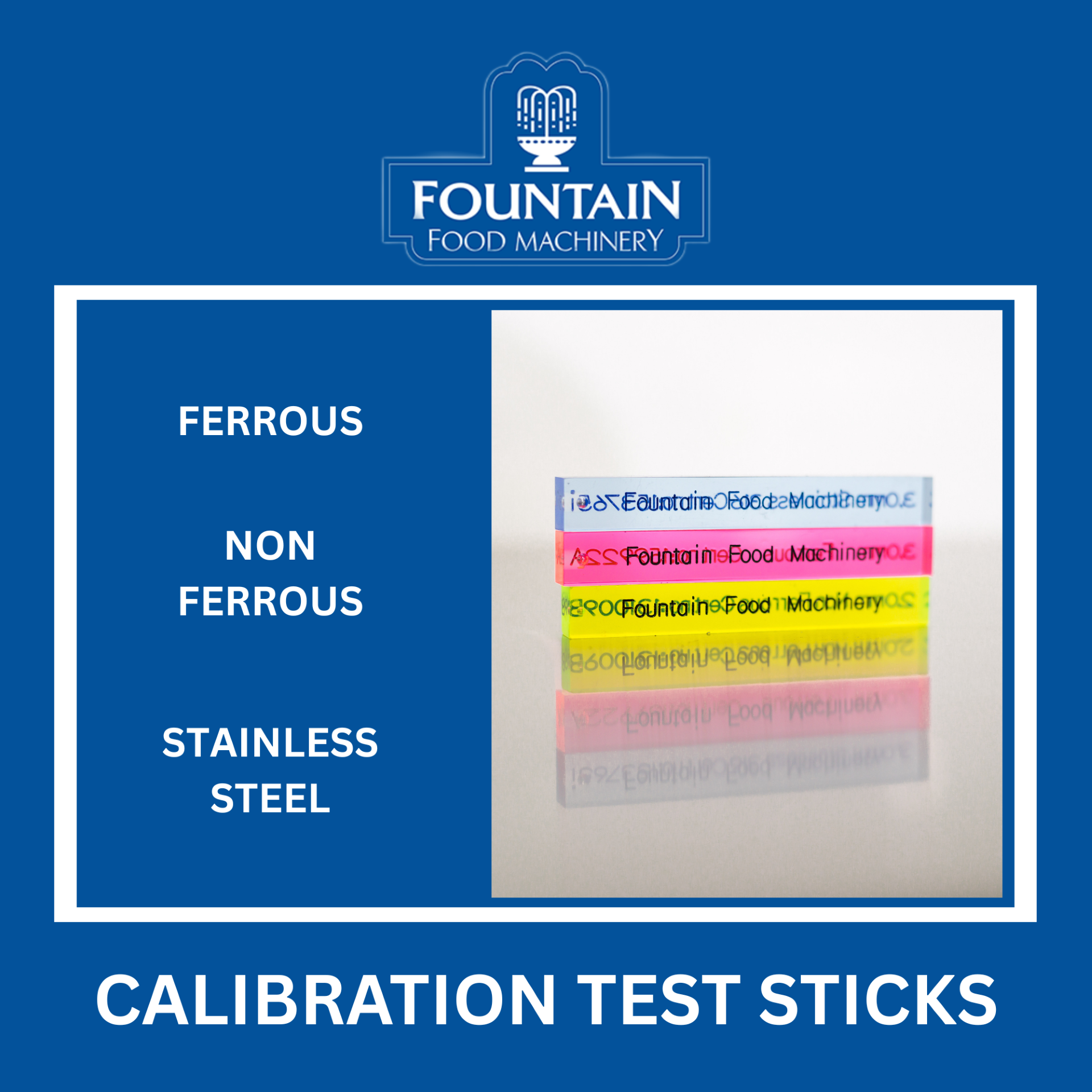 Calibration Test Sticks