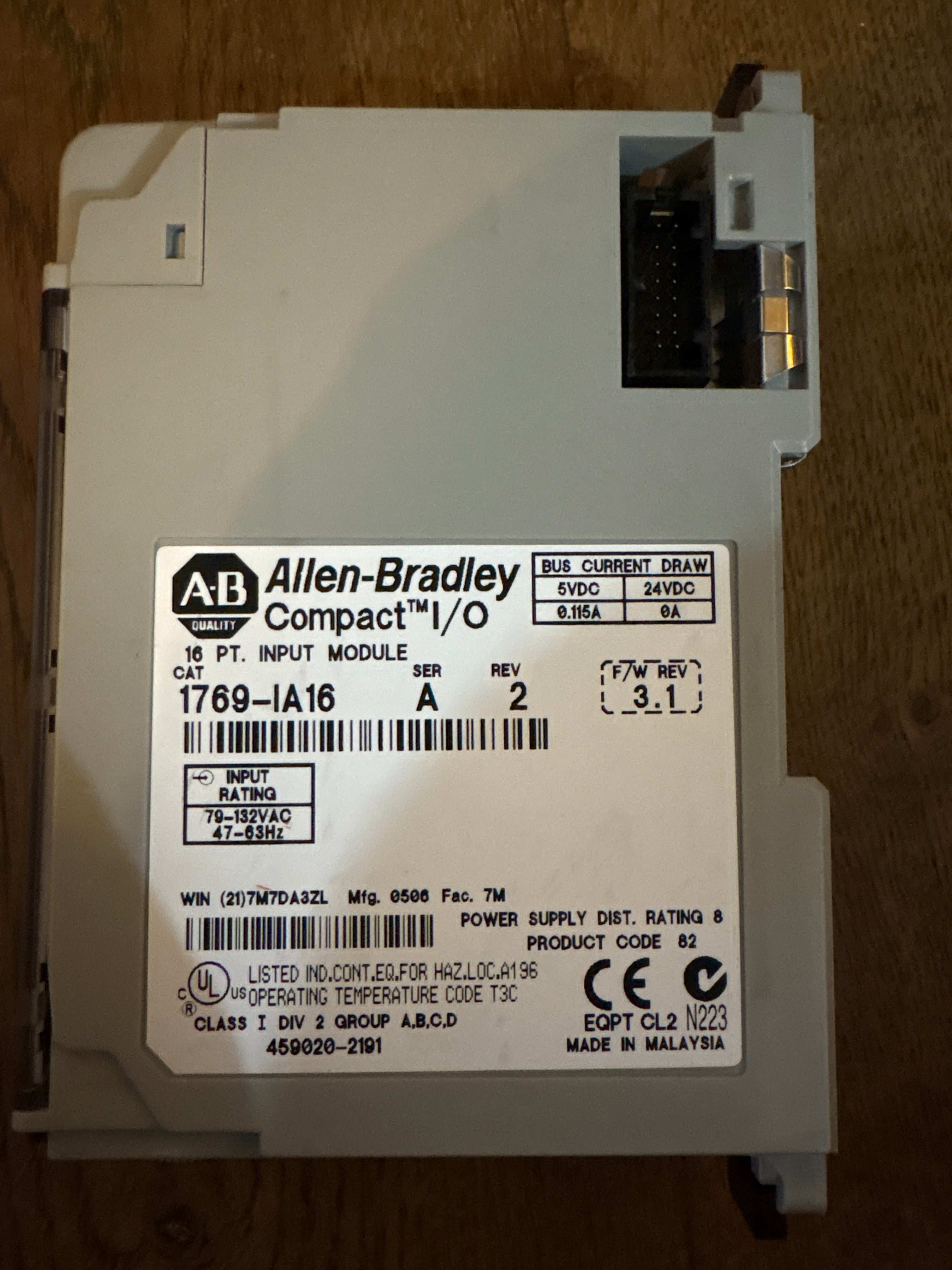 Allen Bradley 1769-IA16