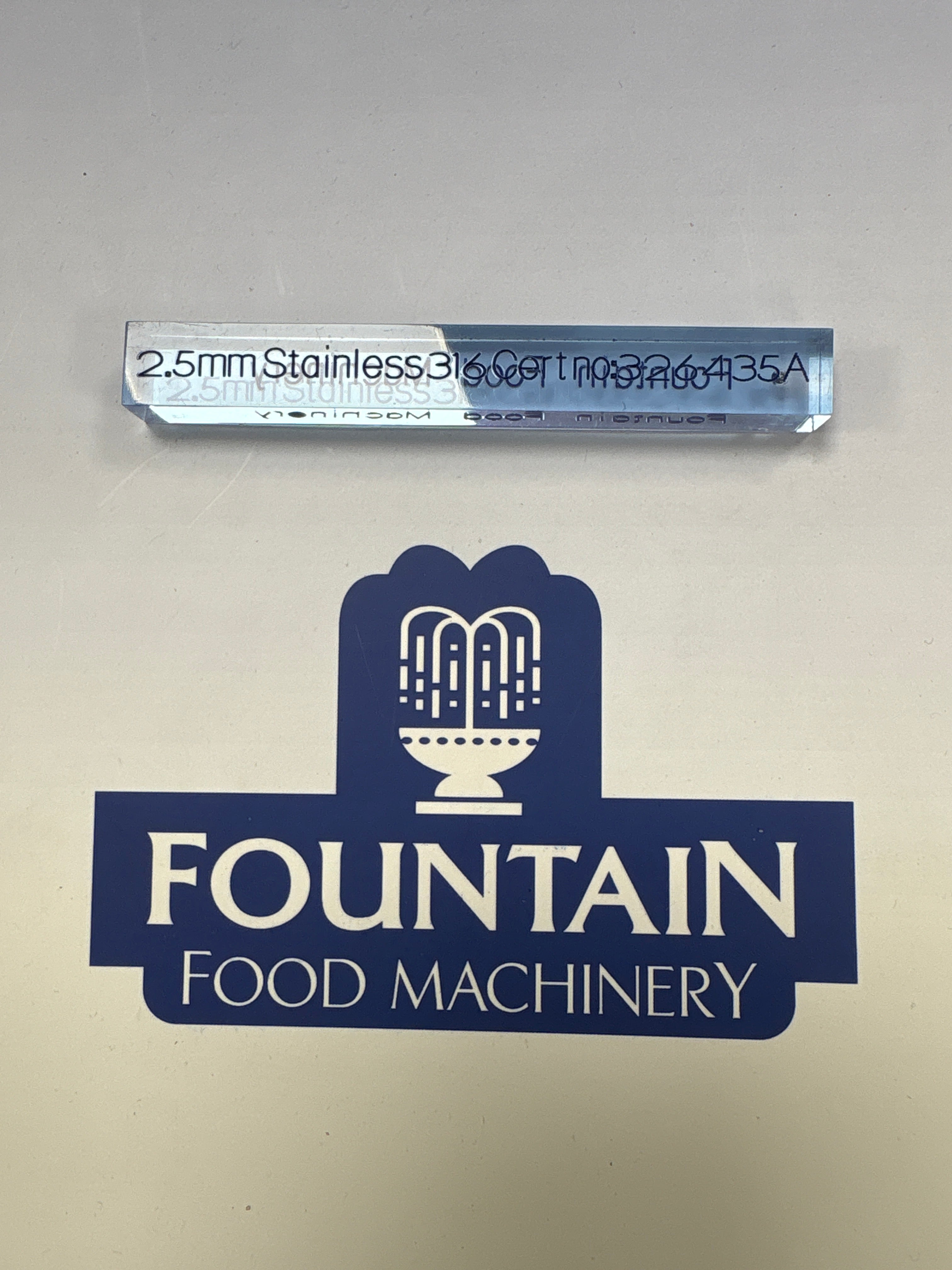 2.5mm Stainless Test Stick