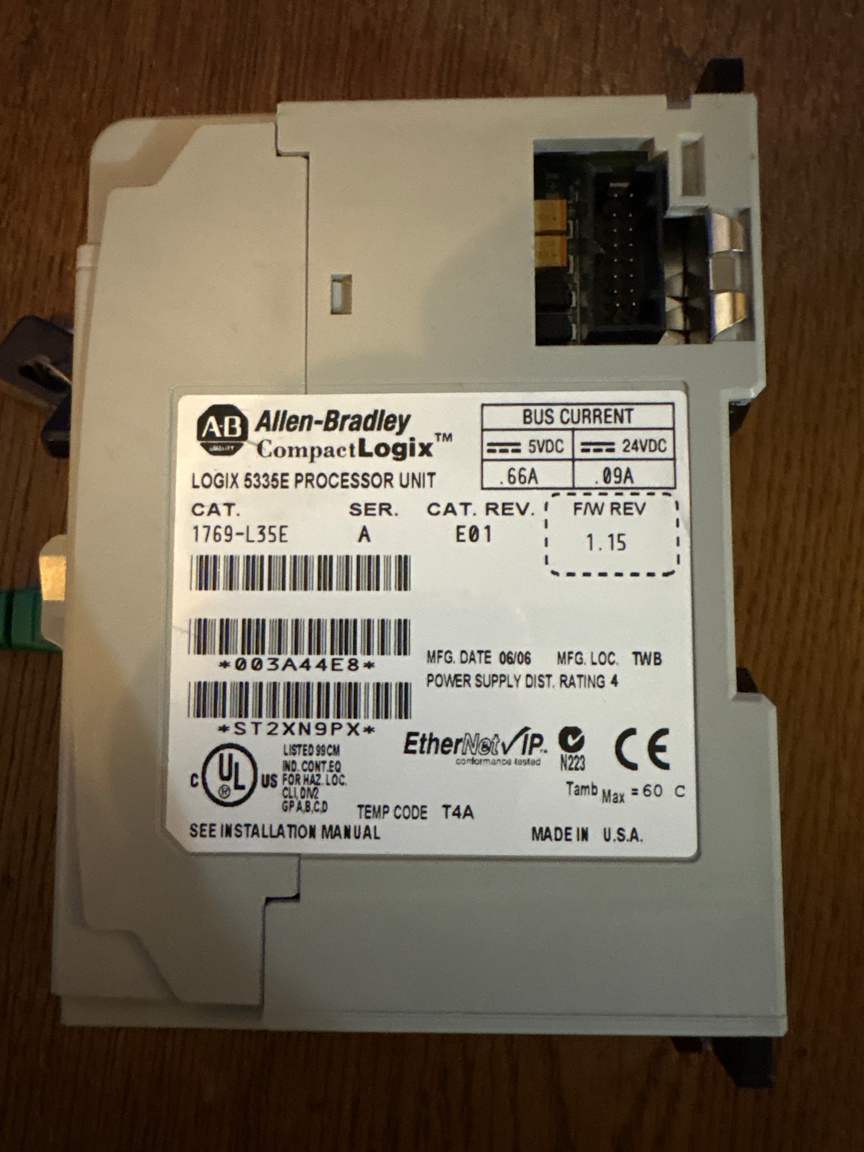 Allen Bradley logix 5335