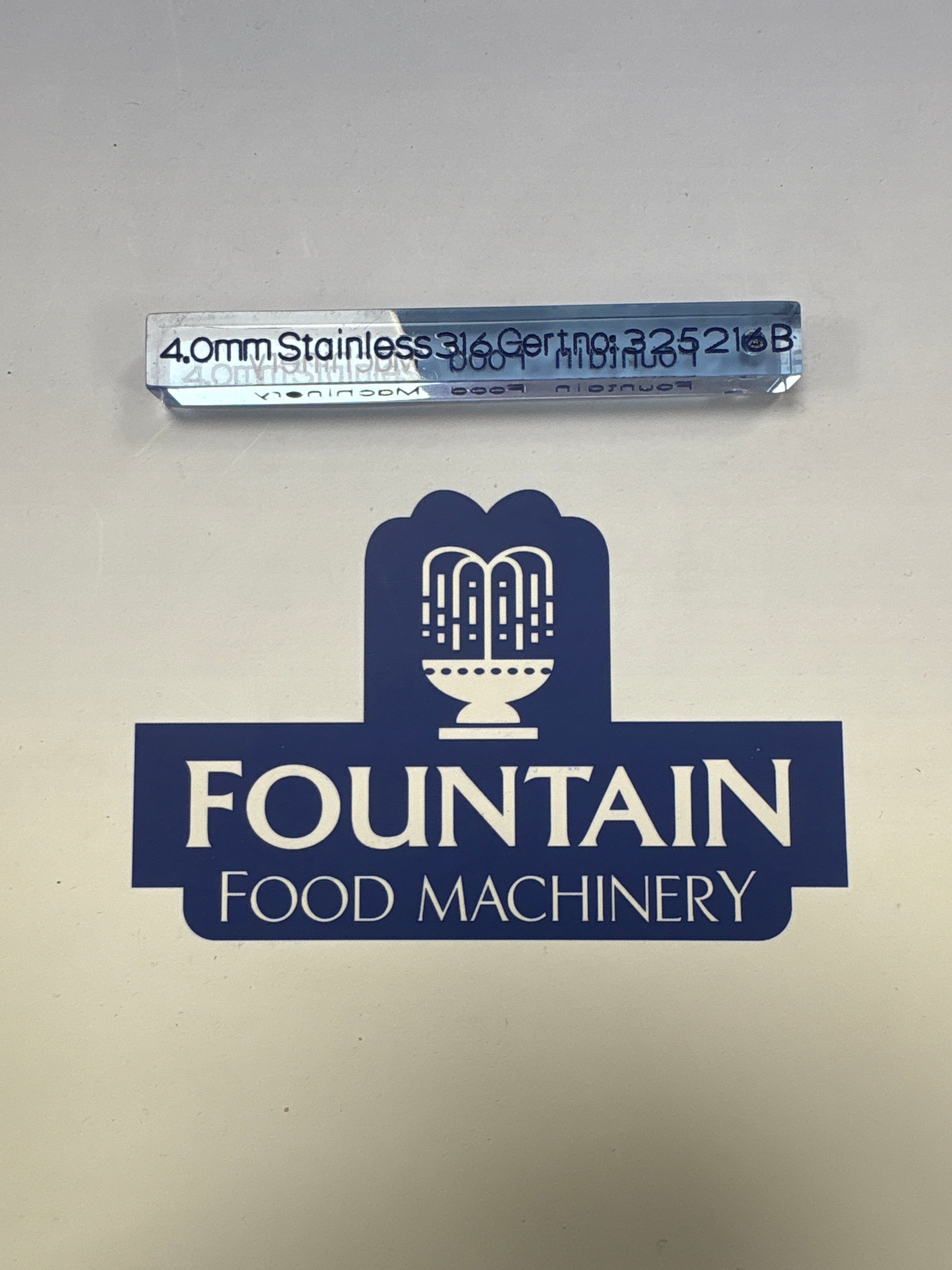 4.0m Stainless Test Sticks
