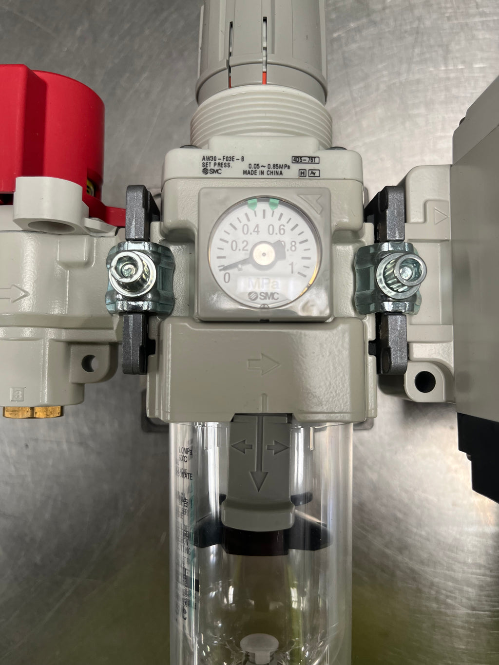 SMC AW30-F03E-B monitored dump valve