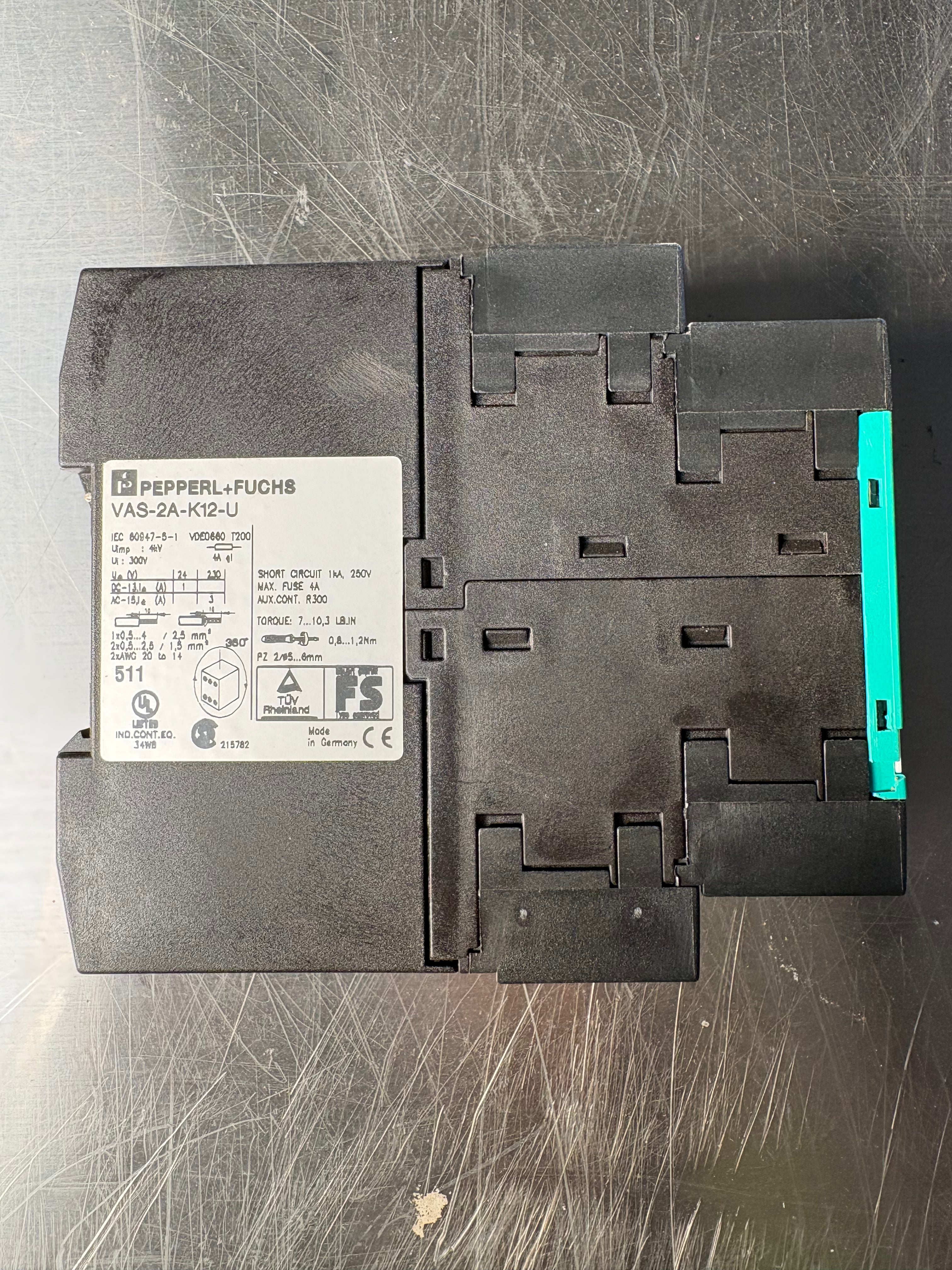 Pepperl and Fuchs VAS-2A-K12-U