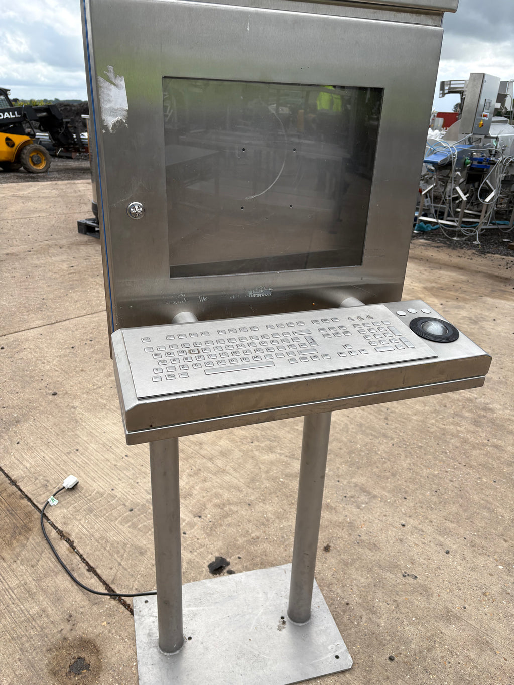 Rittal Stainless steel cabinet for wet production environment
