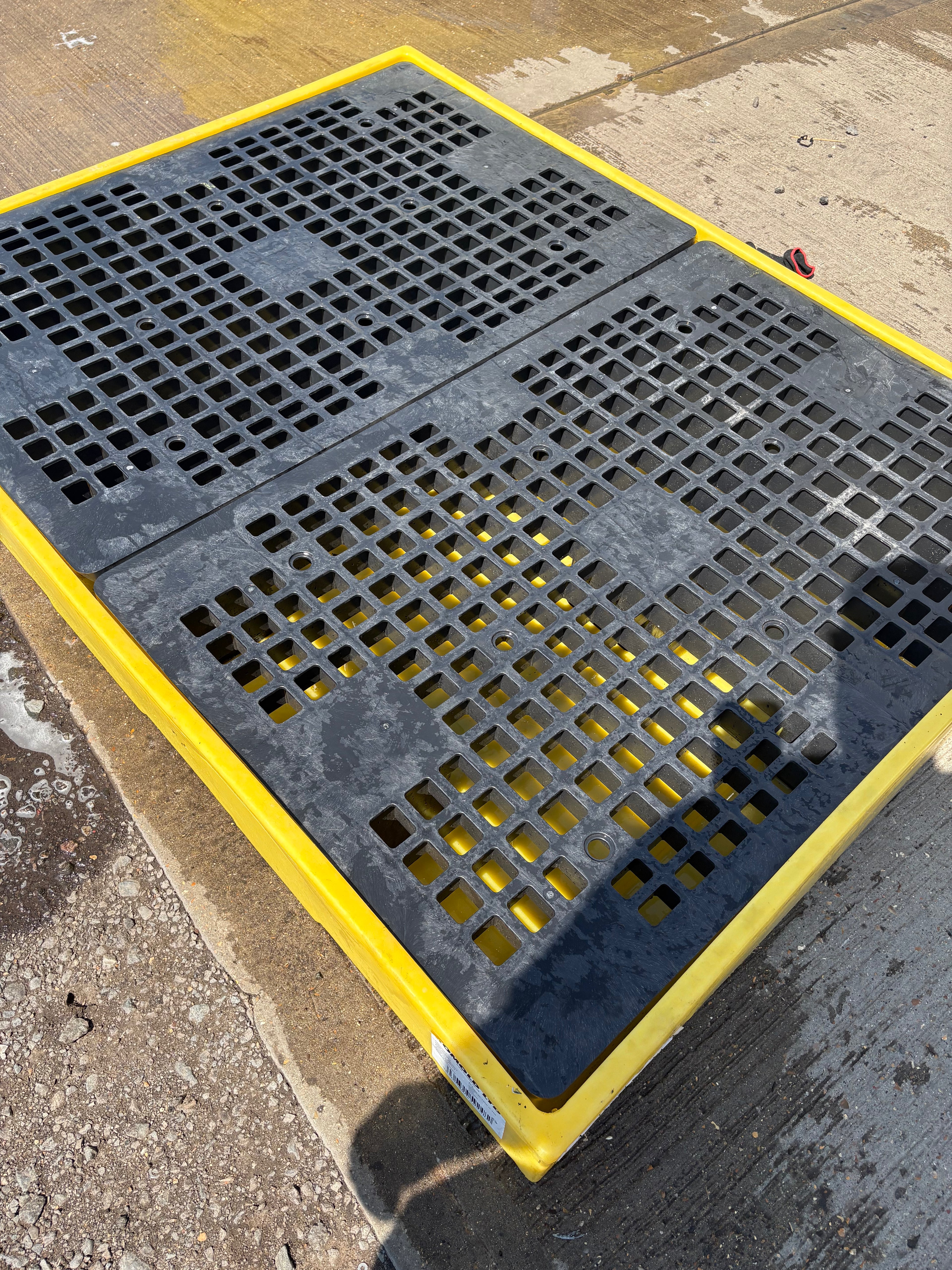 Chemical sump bund 2 x IBC